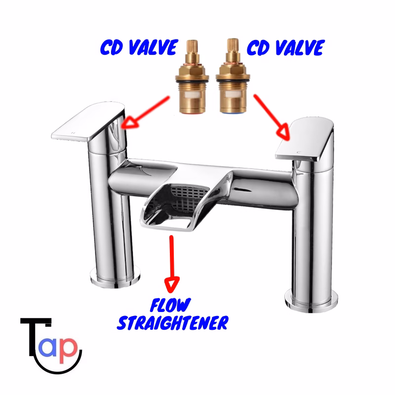 Glencar Waterfall Bath Filler Tap - Image 4