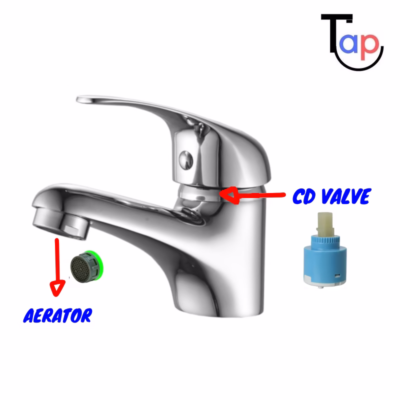 Small Lee Basin Mixer Tap - Image 2